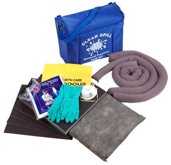 Clear Spill General Purpose Deluxe Vehicle Spill Kit - 38 Litres